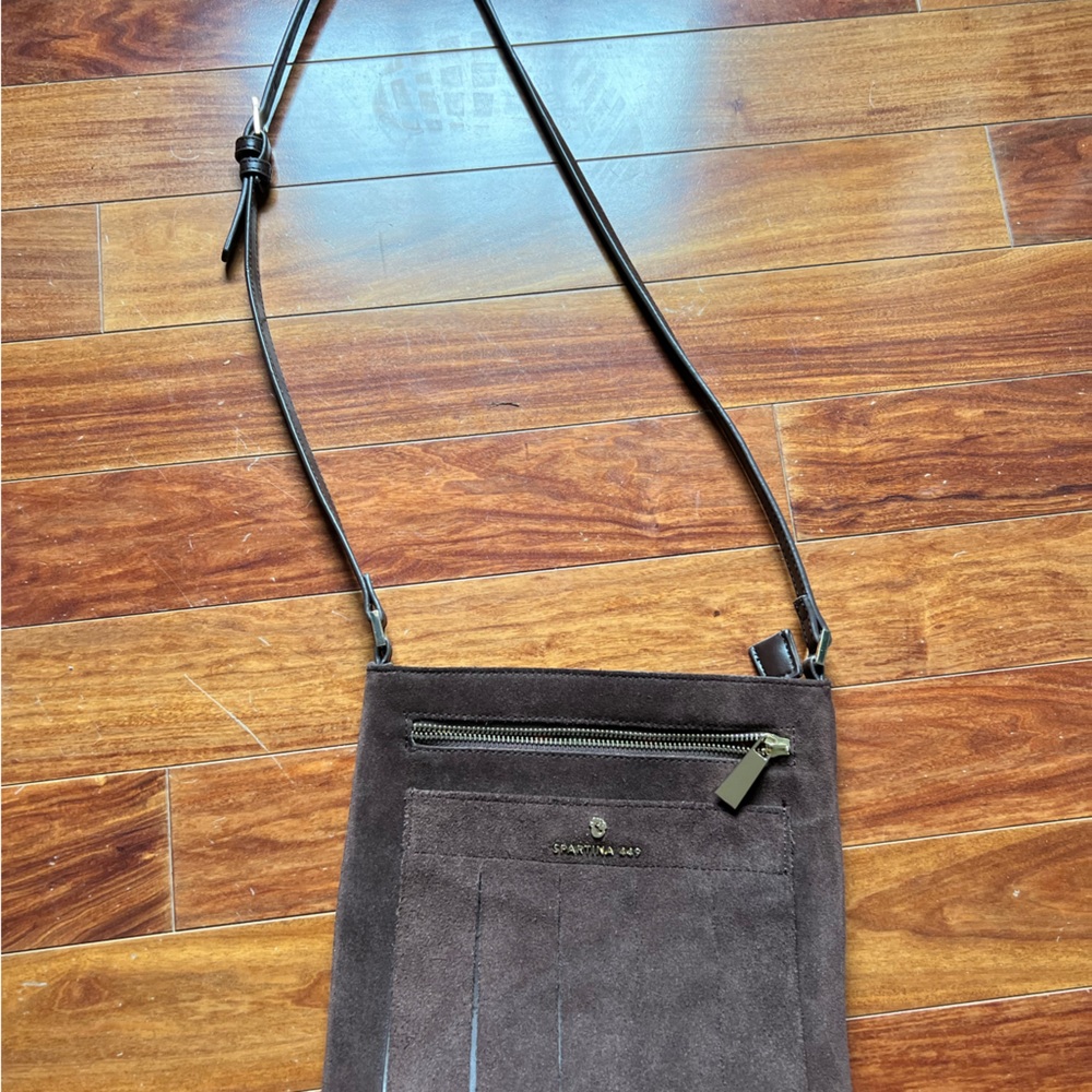 Spartina suede purse